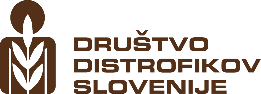 društvo distrofikov slovenije logo levi transp